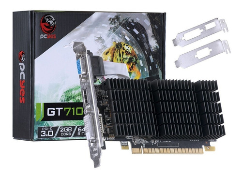 Placa De Video Pcyes Gt710 2gb Kit Low Profile