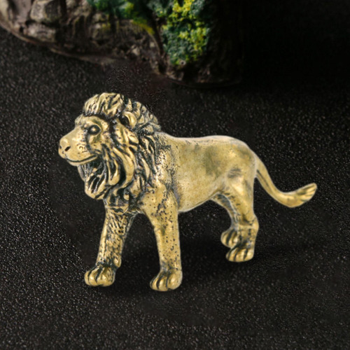 Estatua De León Para Mascota De Té, Decoración Del Hogar,