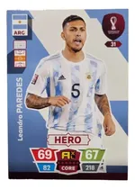 Comprar Carta Panini Leandro Paredes Qatar 2022 Adrenalyn