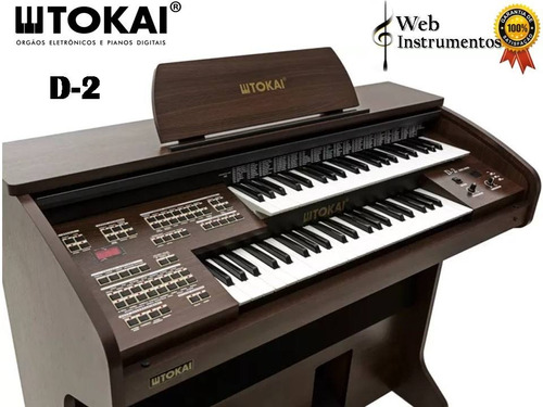 Órgão Eletrônico Tokai - D2  Web Instrumentos Sorocaba