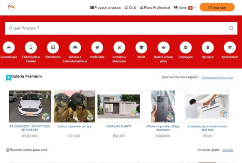 Anuncios Classificados Script Php 2024
