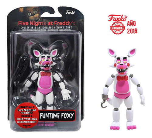 Funtime Foxy Nightmares Fnaf  Año 2016 Funko Original