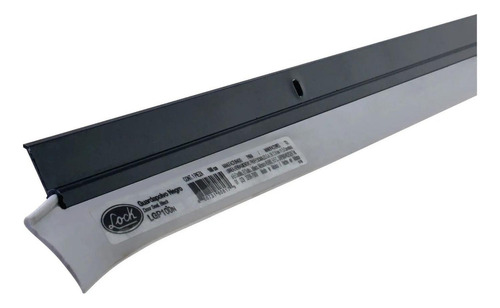 Guardapolvo Aluminio Color Negro 100cm Lock Modelo Lgp100n