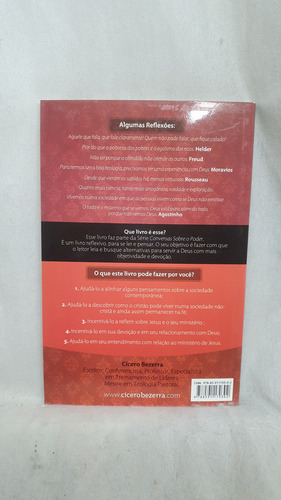 Livro Conversas Sobre Jesus - Série Conversas Sobre O Poder - Cícero Bezerra - Editora Do Autor (Usado)