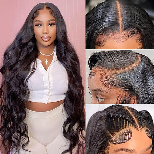 Ying Guan Body Wave Lace Front Wigs Human Hair Pre Pipped Wi