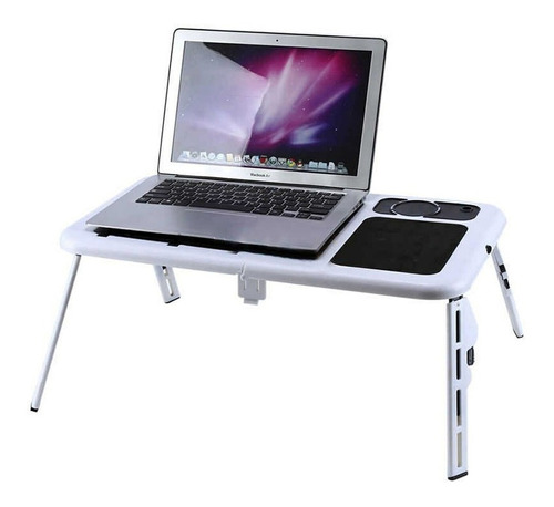 Mesa Portátil Plegable Con Fan Cooler Para Notebook Laptop