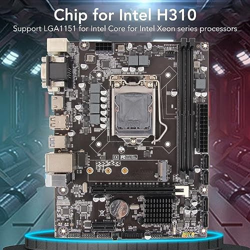 Vbestlife H310 Computer Board, Lga 1151 Canal Ddr4 M.2 Nvme