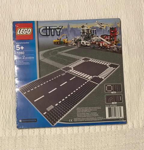 Bases Lego 7280 Calle Recta Y Cruce 32x32