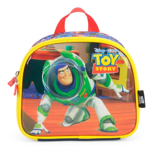 Lancheira Escolar Toy Story Térmica Buzz Vermelho Infantil