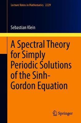 Libro A Spectral Theory For Simply Periodic Solutions Of ...