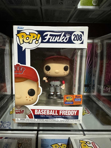 Funko Pop 208 Baseball Freddy Wondercon (Usado)
