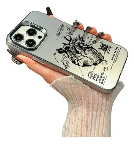 Funda Para iPhone De Apple Con Estampado De Corazones