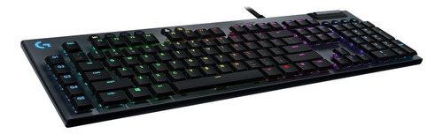 Teclado Logitech G815 Rgb & Lightsync Mecanico  Black