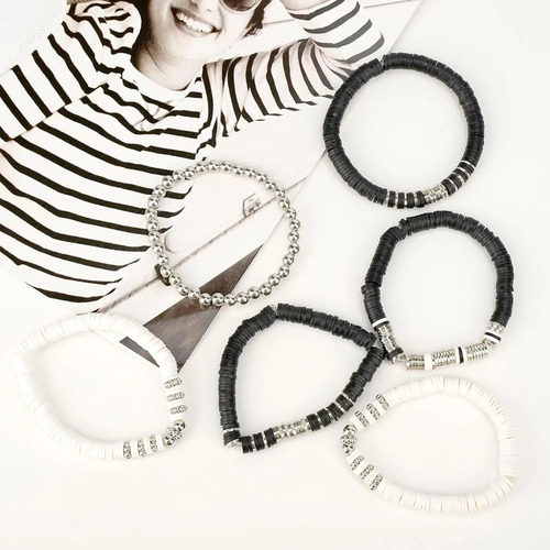 Beads Pulseras Kit Hacer Perlas Metales Bricolaje Cuentas