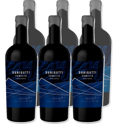 Vino Familia Durigutti Blend 750 Ml Caja X6 Unidades