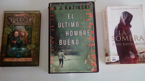 La Sombra John Katzenbach Spiderwick  El Ultimo Hombre Bueno