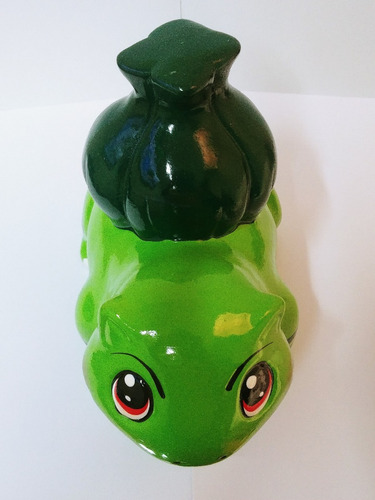 Imagen 8 de 9 de Alcancia Ahorrador Coleccionable Anime Pokemon Bulbasaur