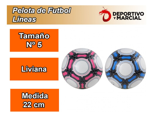 Pelota De Futbol N°5 Liviana Deportes Niños Juego Diversion