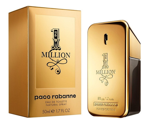 Paco Rabanne One 1 Million 50ml + Amostra De Brinde