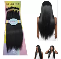 Cabelo Liso Ondulado Iara Longo Bio Long Hair 70cm 280g - Morena