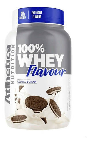 Whey Flavour 100% Concentrado Pote 900g - Atlhetica