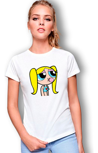 Playera Chicas Super Poderosas Burbuja Cool