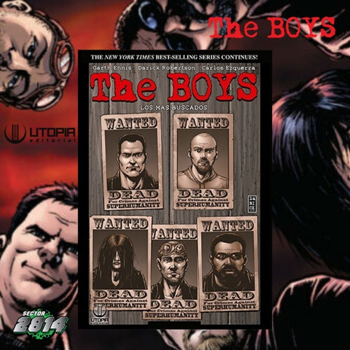 The Boys 06: Los Mas Buscados-utopia