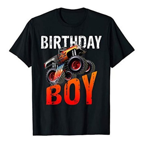 Birthday Boy - Camiseta De Monster Truck Rule Jam