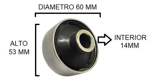 Buje De Parrilla Inferior Delantero Grande Mitsubishi Lancer