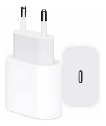 Cargador iPhone Adaptador Enchufe Tipo-c Carga Rapida 20w