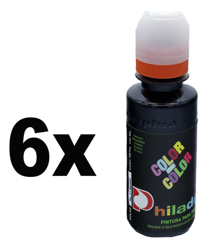 Pintura Philadelphia Pack 6 Piezas Calzado Acrilica 120 Ml