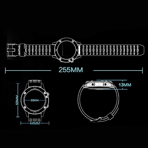 Smartwatch Con Gps Fit 5 Reloj Inteligente Kms Velocidad