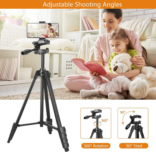 Imagen 6 de 10 de Tripode Profesional Neewer 137 Cm Para Camaras Con Control