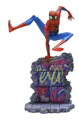 Estátua Peter B. Parker - Spider Verse 1/10 Iron Studios