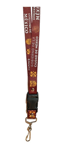 Lanyard Porta Credencial Gafete - Gobierno De La Cdmx