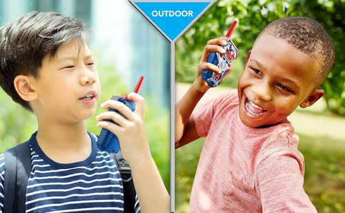 Ekids Avengers Endgame Frs Walkie Talkies Para Niños, Radios