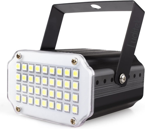 Flash Para Discoteca Strobe 48 Led Luz Blanca Carolinas Home