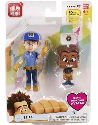 Ralph Breaks The Internet - Figura De Felix Con Avatar