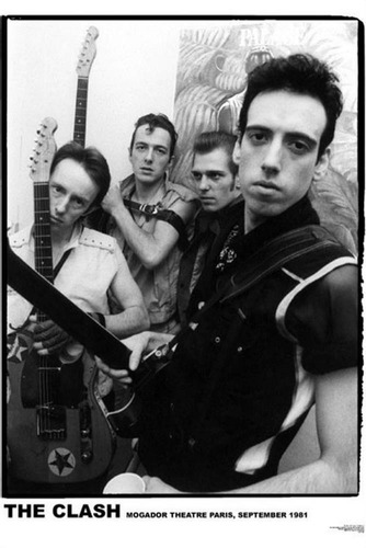 The Clash Mogador Theater 1981 Poster Postp014 60x90 