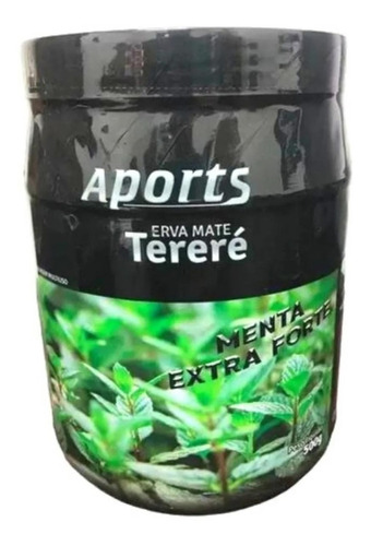 Erva Mate Tereré Aports 500 G Menta Extra Forte Lançamento 