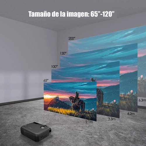 Imagen 6 de 8 de Proyector Profesional Streamvox Led 3500 Lumens 1080p