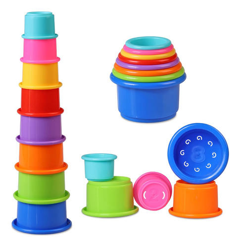 Vasos Apilables Juego De Apilamiento De Vasos Educativos De
