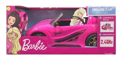 Carrinho de Controle Remoto Barbie Style Car - 7 Funções Candide Rosa, Shopping