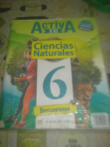 Libro De Ciencias Naturales Y Sociales Activa Xxi 6 Bonaren (Usado)