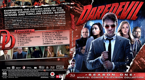 Daredevil Serie Completa Bluray. 11 Discos. Audio Ing-esplat