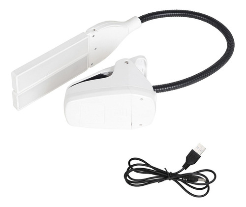 Clip Portátil En La Lámpara De Escritorio Led Para El
