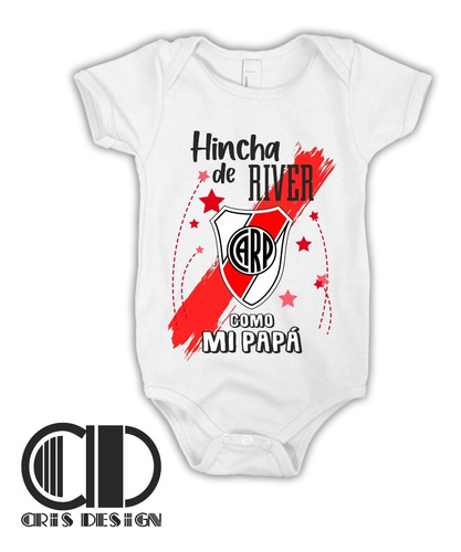 Bodys Bebes River Plate - Persnalizados