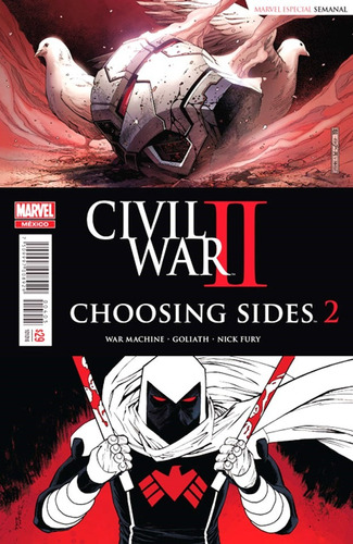 Marvel Comics Civil War 2 Choosing Sides 2 5 6 Televisa 2016