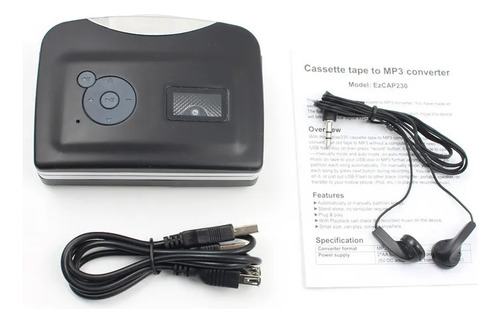 Radio Set Cassette Radio Player Audífonos Con Con
