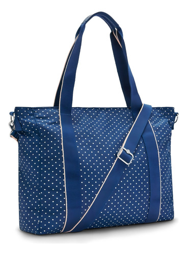 Sacola Kipling Ki5072u40 Smooth Design Soft Dot Blue